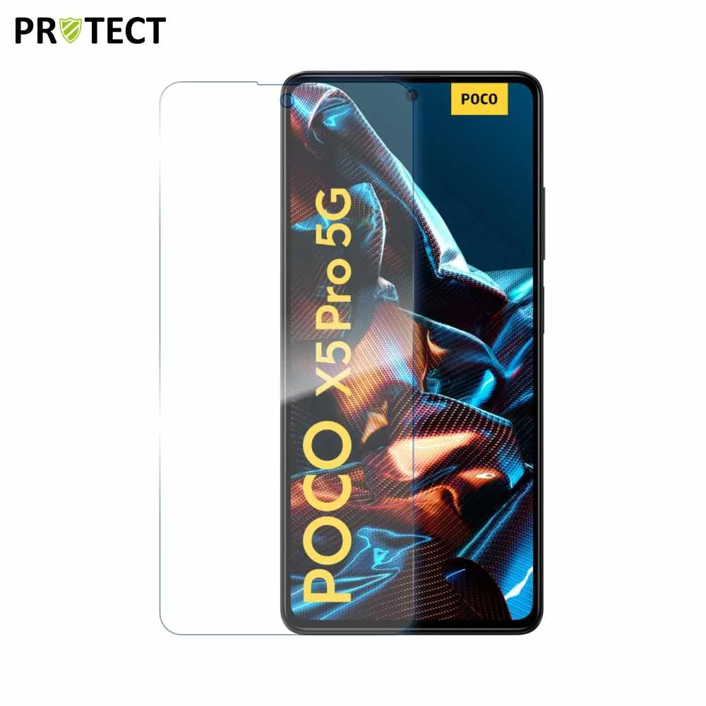 Verre Trempé Classique PROTECT pour Xiaomi Poco X5 Pro 5G Transparent