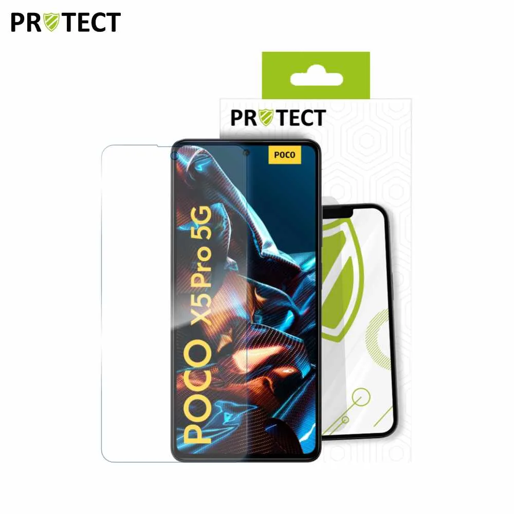 Verre Trempé Classique PROTECT pour Xiaomi Poco X5 Pro 5G Transparent — vue 2