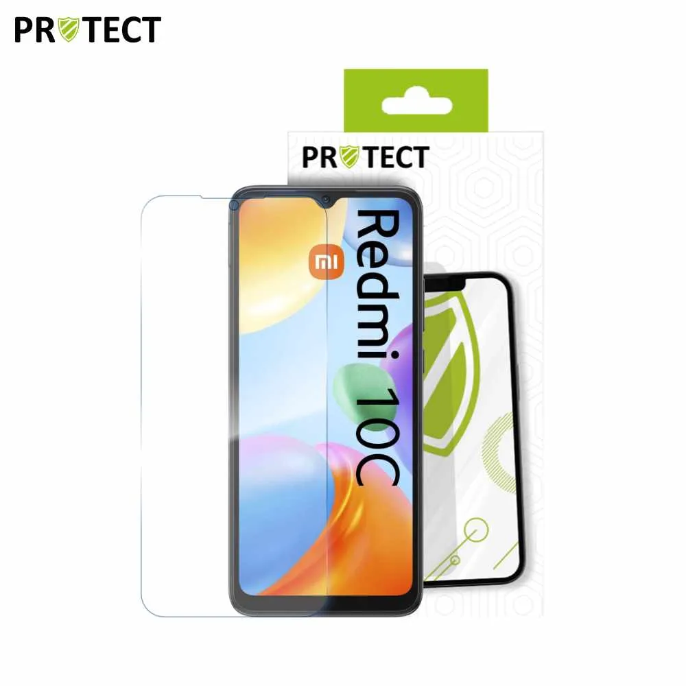 Verre Trempé Classique PROTECT pour Xiaomi Redmi 10C Transparent