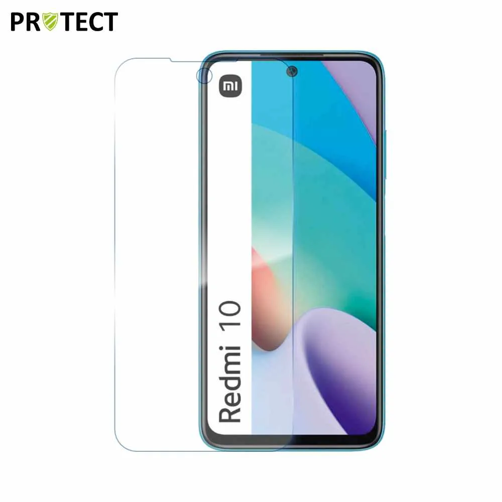 Verre Trempé Classique PROTECT pour Xiaomi Redmi 10 Transparent