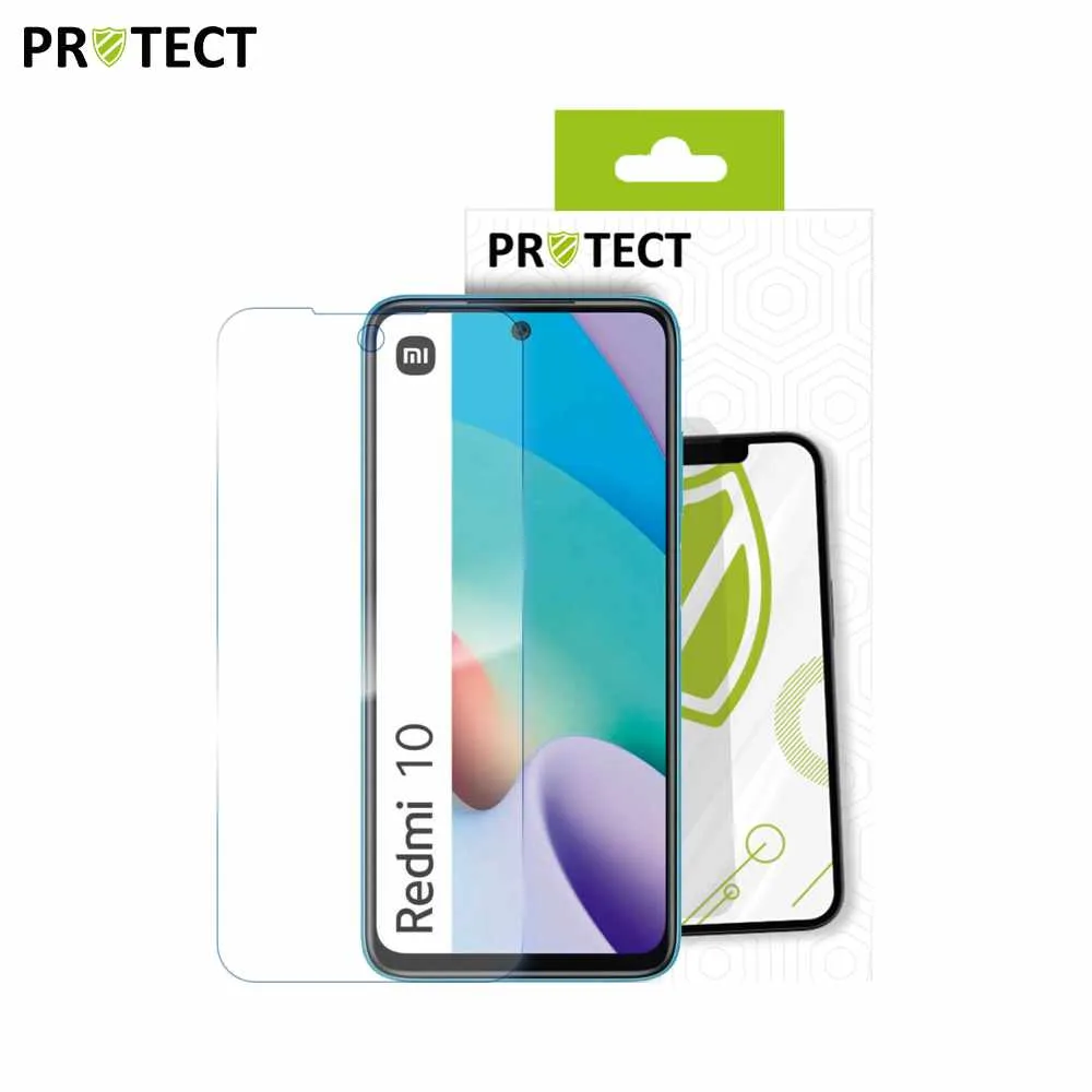 Verre Trempé Classique PROTECT pour Xiaomi Redmi 10 Transparent — vue 2
