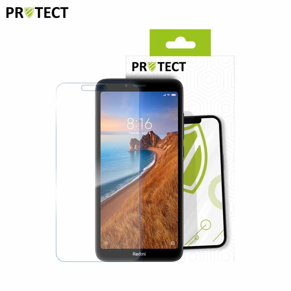 Verre Trempé Classique PROTECT pour Xiaomi Redmi 7A Transparent — vue 2