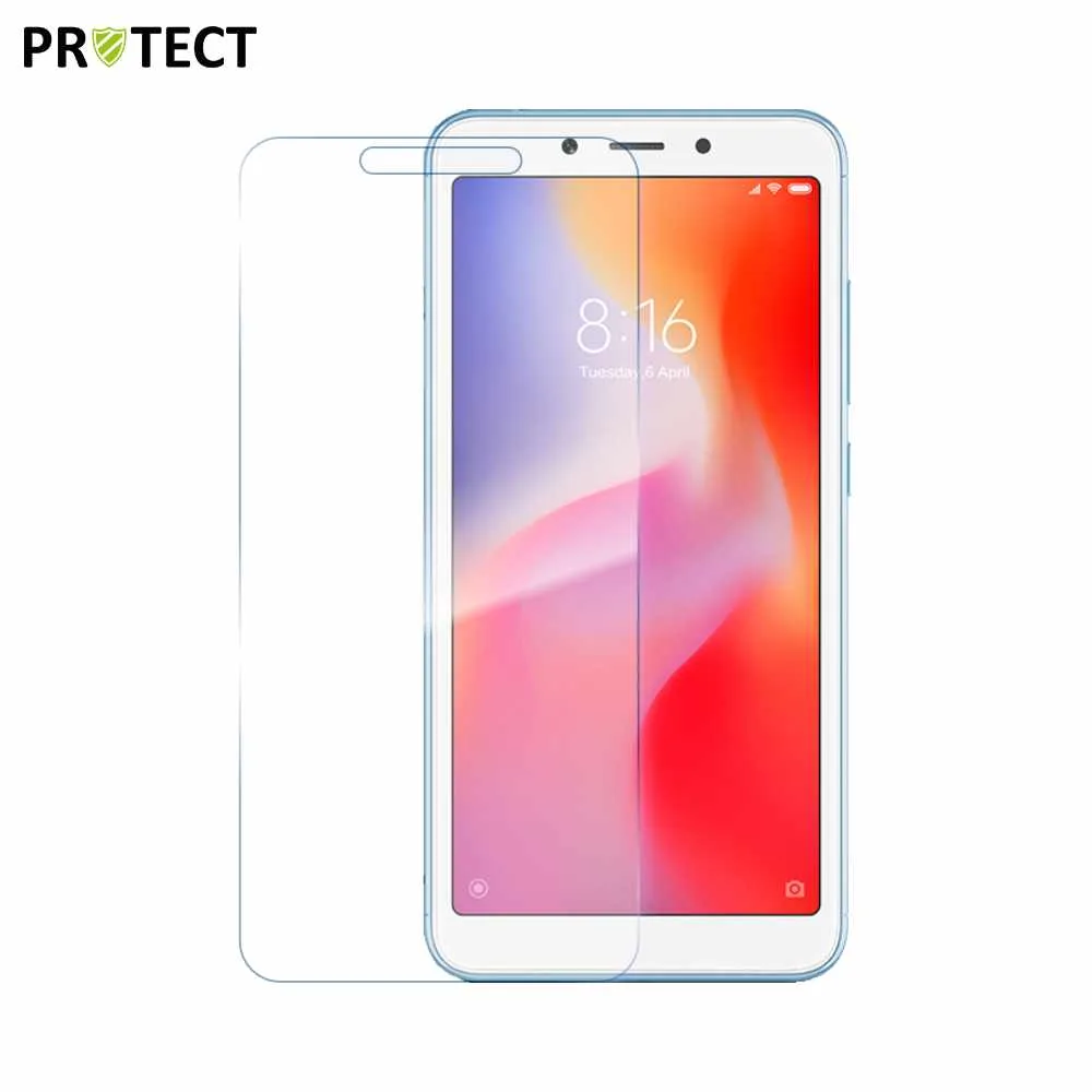 Verre Trempé Classique PROTECT pour Xiaomi Redmi 6 Transparent
