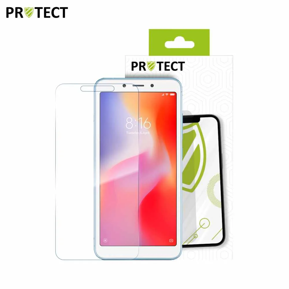 Verre Trempé Classique PROTECT pour Xiaomi Redmi 6 Transparent — vue 2