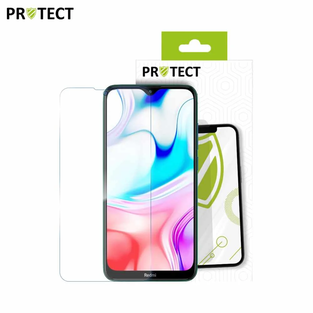 Verre Trempé Classique PROTECT pour Xiaomi Redmi 8 Transparent — vue 2
