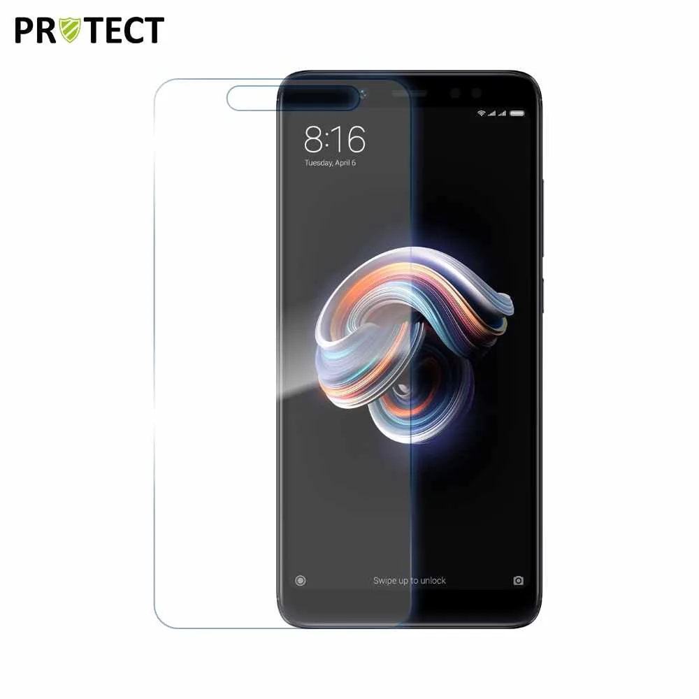 Verre Trempé Classique PROTECT pour Xiaomi Redmi Note 5 Transparent