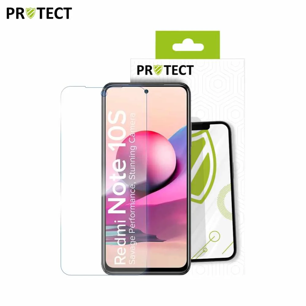 Verre Trempé Classique PROTECT pour Xiaomi Redmi Note 10S Transparent — vue 2