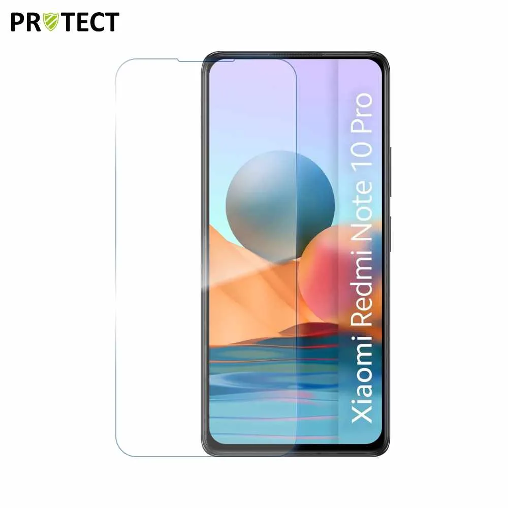 Verre Trempé Classique PROTECT pour Xiaomi Redmi Note 10 Pro 4G Transparent