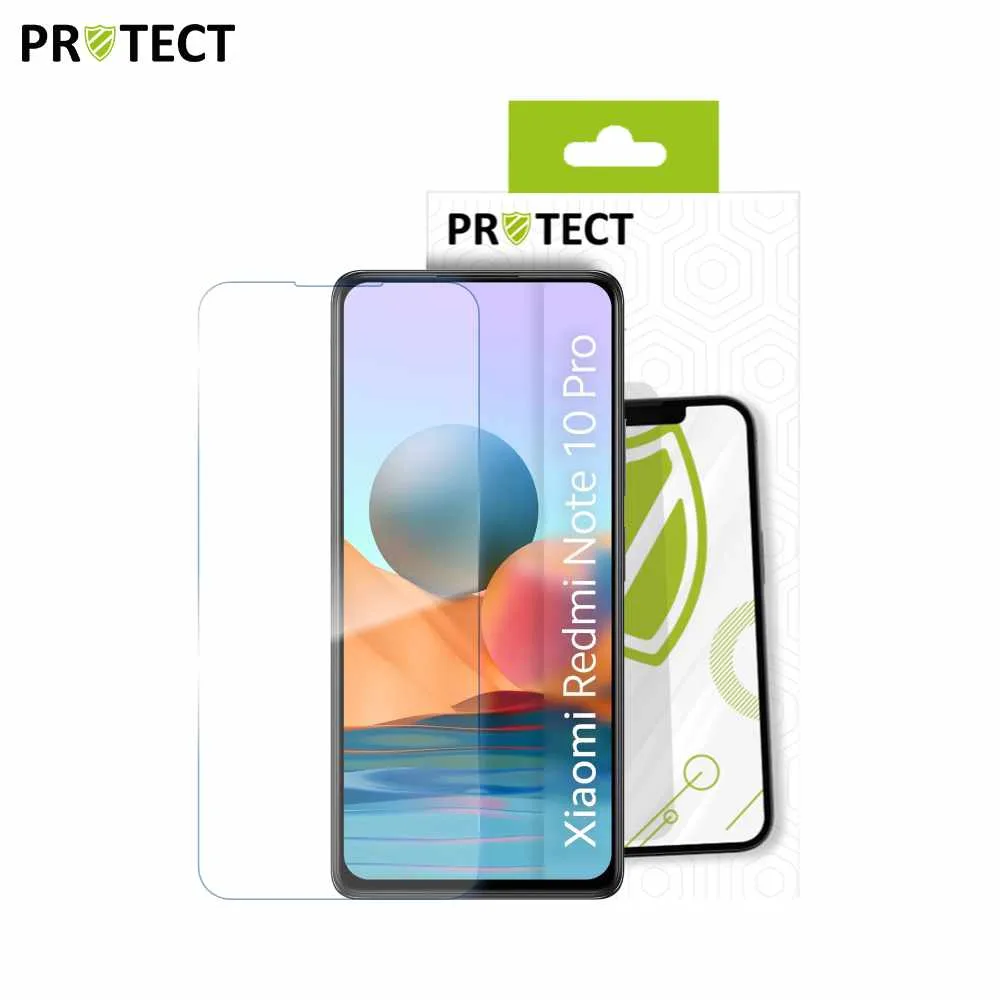 Verre Trempé Classique PROTECT pour Xiaomi Redmi Note 10 Pro 4G Transparent — vue 2