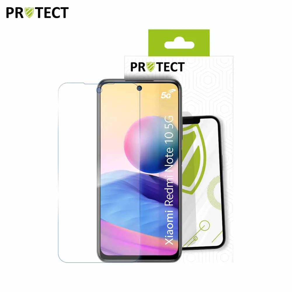 Verre Trempé Classique PROTECT pour Xiaomi Redmi Note 10 5G Transparent — vue 2