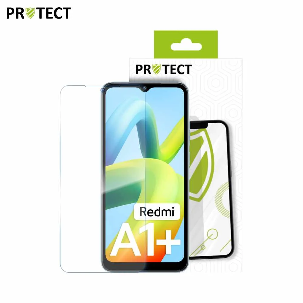 Verre Trempé Classique PROTECT pour Xiaomi Redmi A1+ Transparent — vue 2