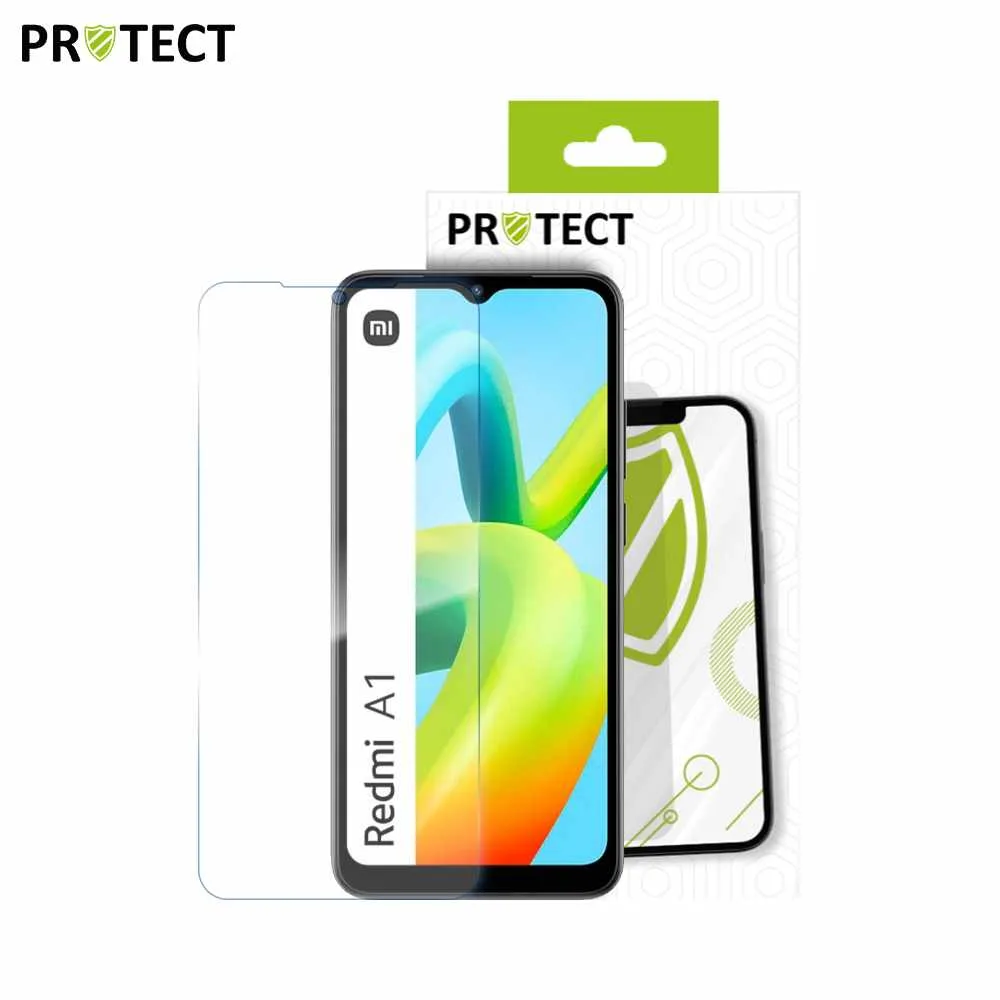 Verre Trempé Classique PROTECT pour Xiaomi Redmi A1 Transparent — vue 2