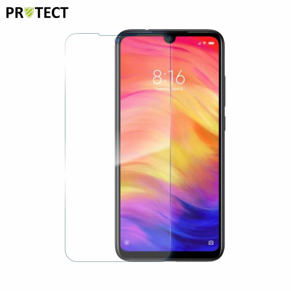 Verre Trempé Classique PROTECT pour Xiaomi Redmi Note 7, Note 7 Pro & 7 Transparent