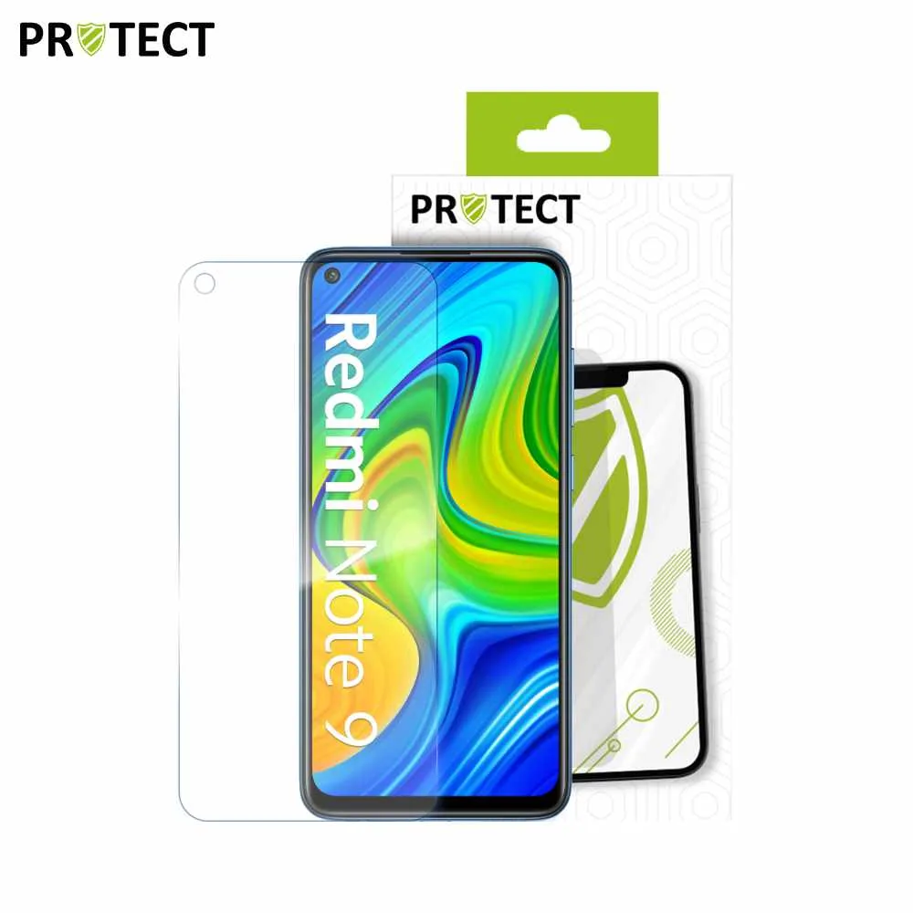 Verre Trempé Classique PROTECT pour Xiaomi Redmi Note 9 Transparent — vue 2