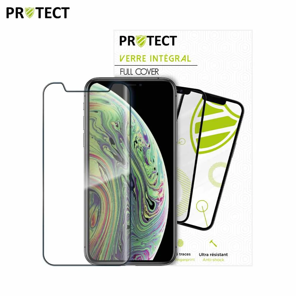 Verre Trempé Intégral PROTECT pour Apple iPhone 11 Pro, X & XS Noir — vue 2