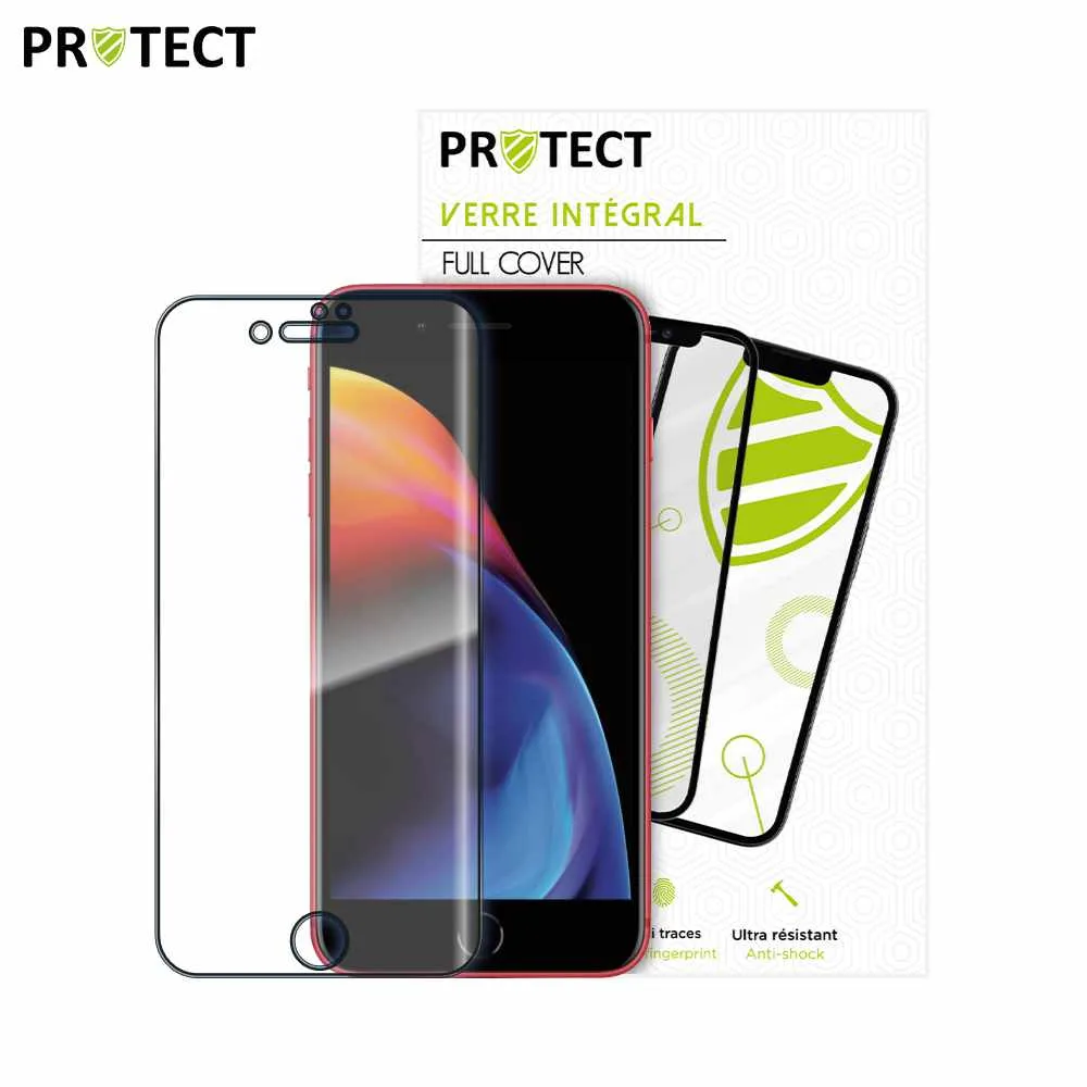 Verre Trempé Intégral PROTECT pour Apple iPhone 7 Plus & 8 Plus Noir — vue 2