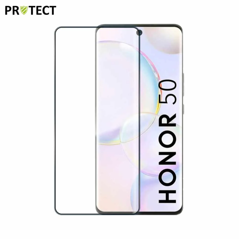 Verre Trempé Intégral PROTECT pour Honor 50 Noir
