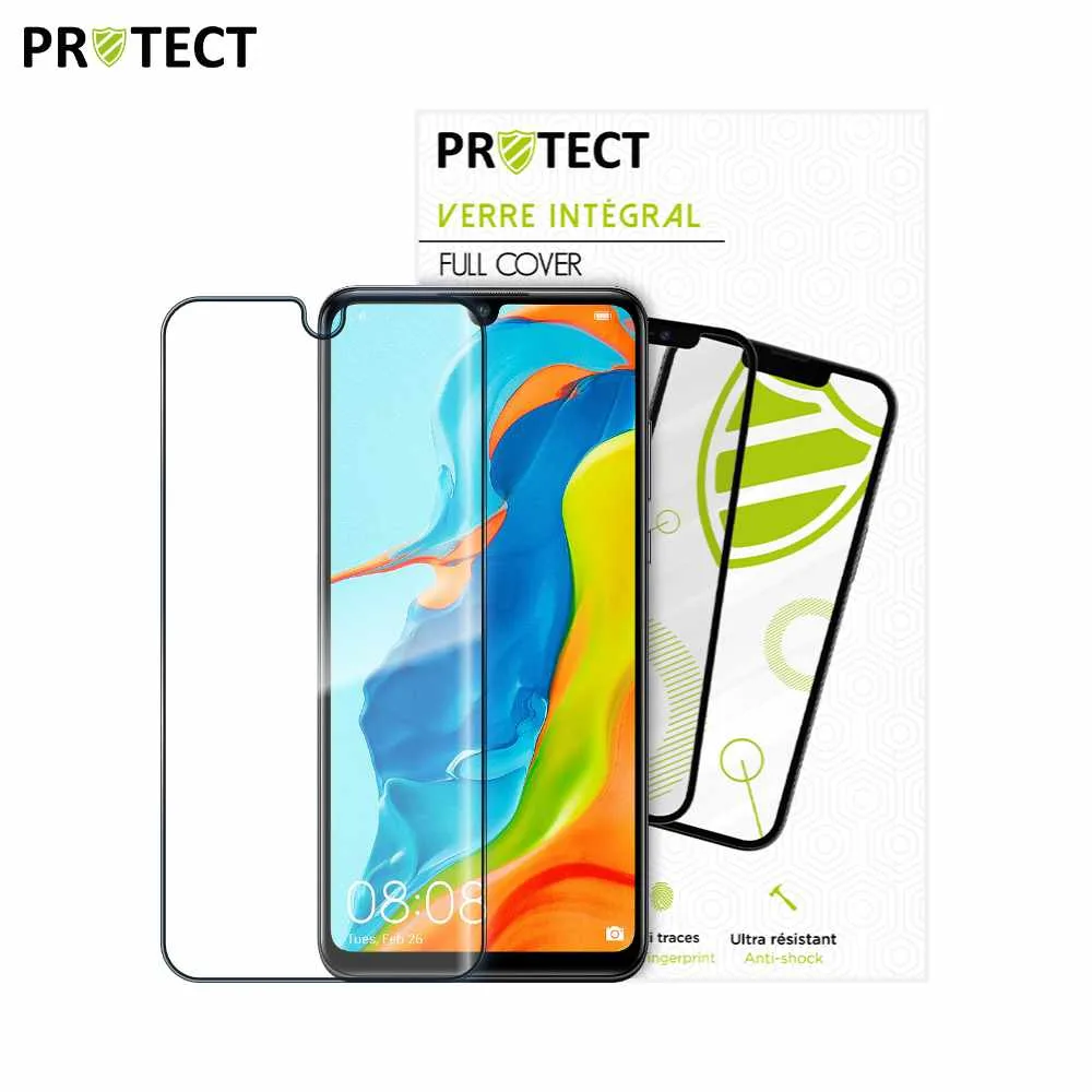 Verre Trempé Intégral PROTECT pour Huawei P30 Lite Noir — vue 2