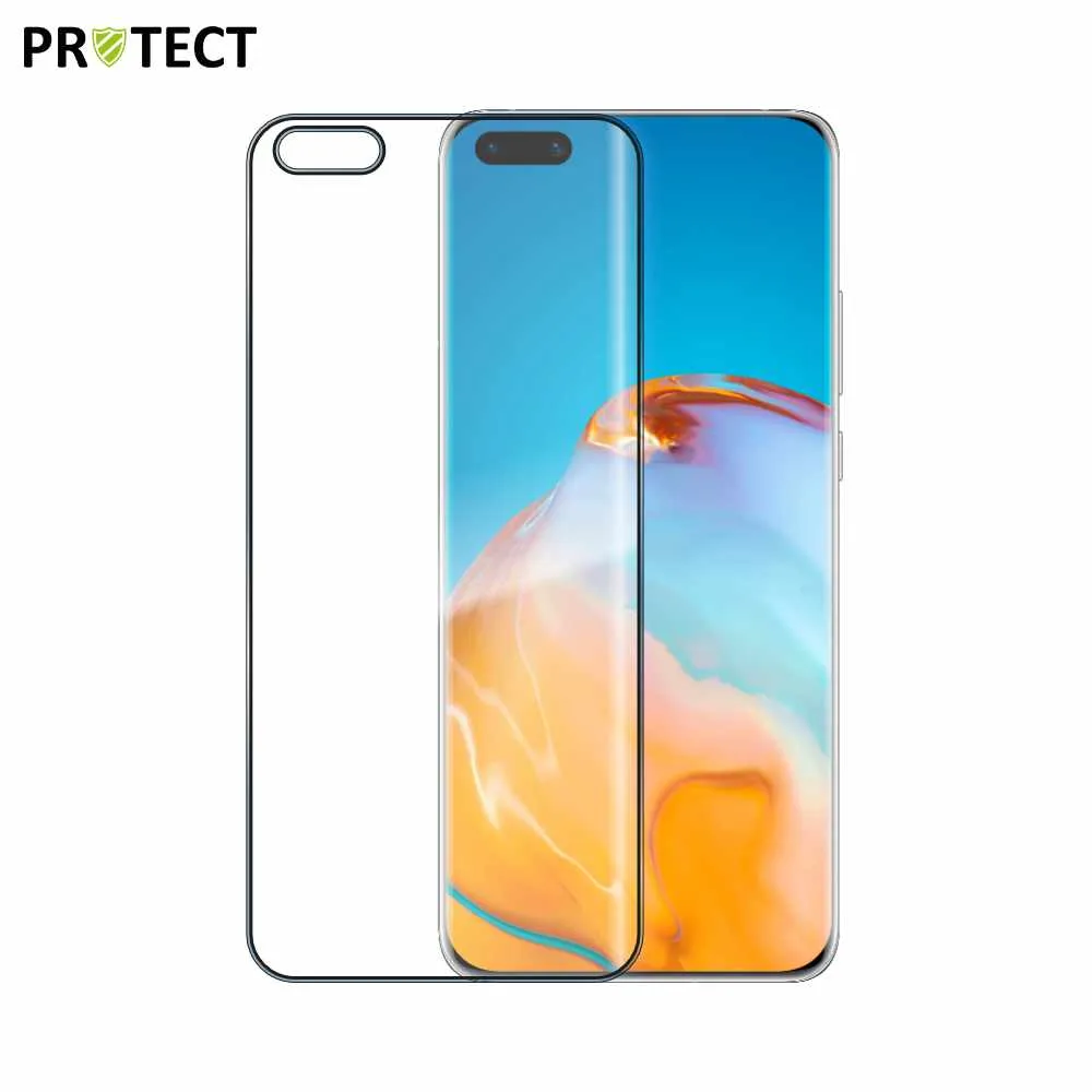 Verre Trempé Intégral PROTECT pour Huawei P40 Pro Plus Noir