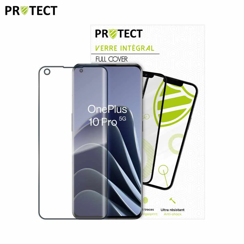 Verre Trempé Intégral PROTECT pour OnePlus 10 Pro 5G Noir — vue 2