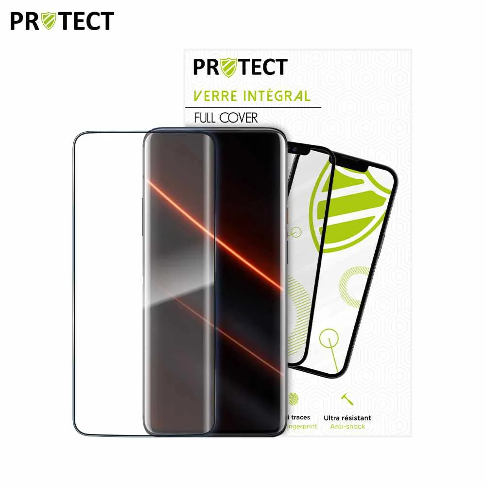 Verre Trempé Intégral PROTECT pour OnePlus 7T Pro Noir — vue 2