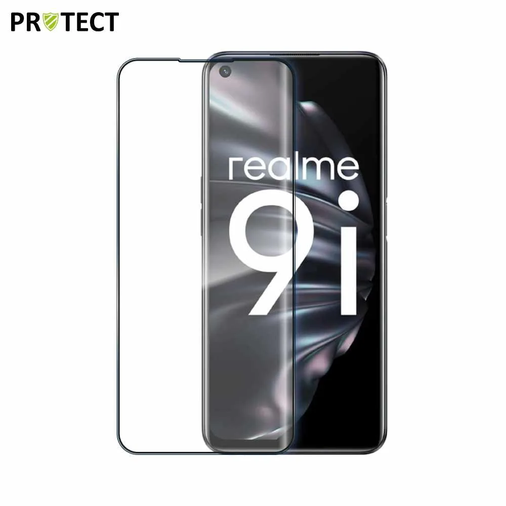 Verre Trempé Intégral PROTECT pour Realme 9i Noir