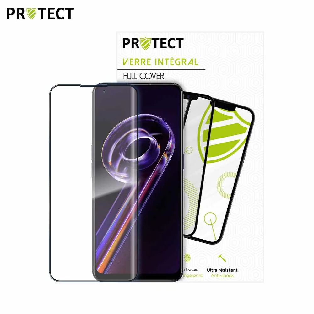 Verre Trempé Intégral PROTECT pour Realme 9 Pro 5G Noir — vue 2