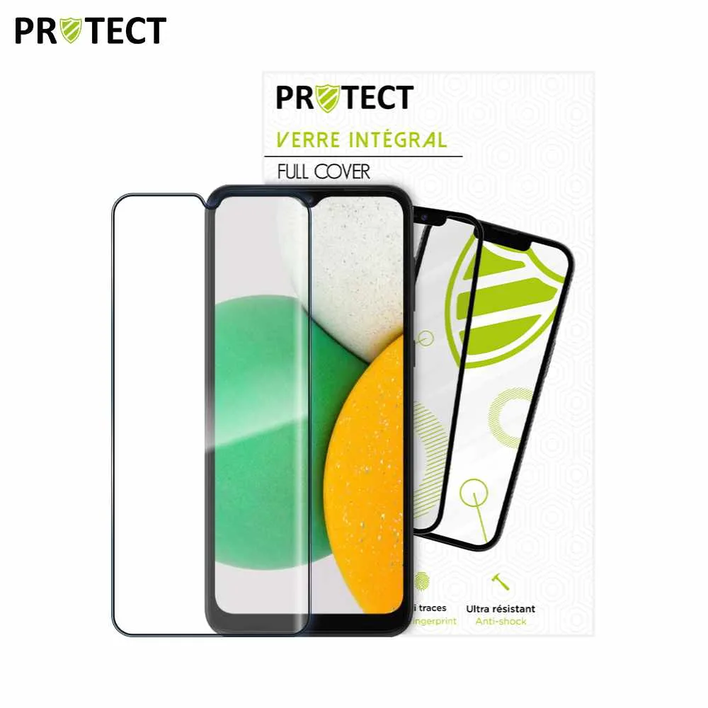 Verre Trempé Intégral PROTECT pour Samsung Galaxy A03 Core A032 Noir — vue 2