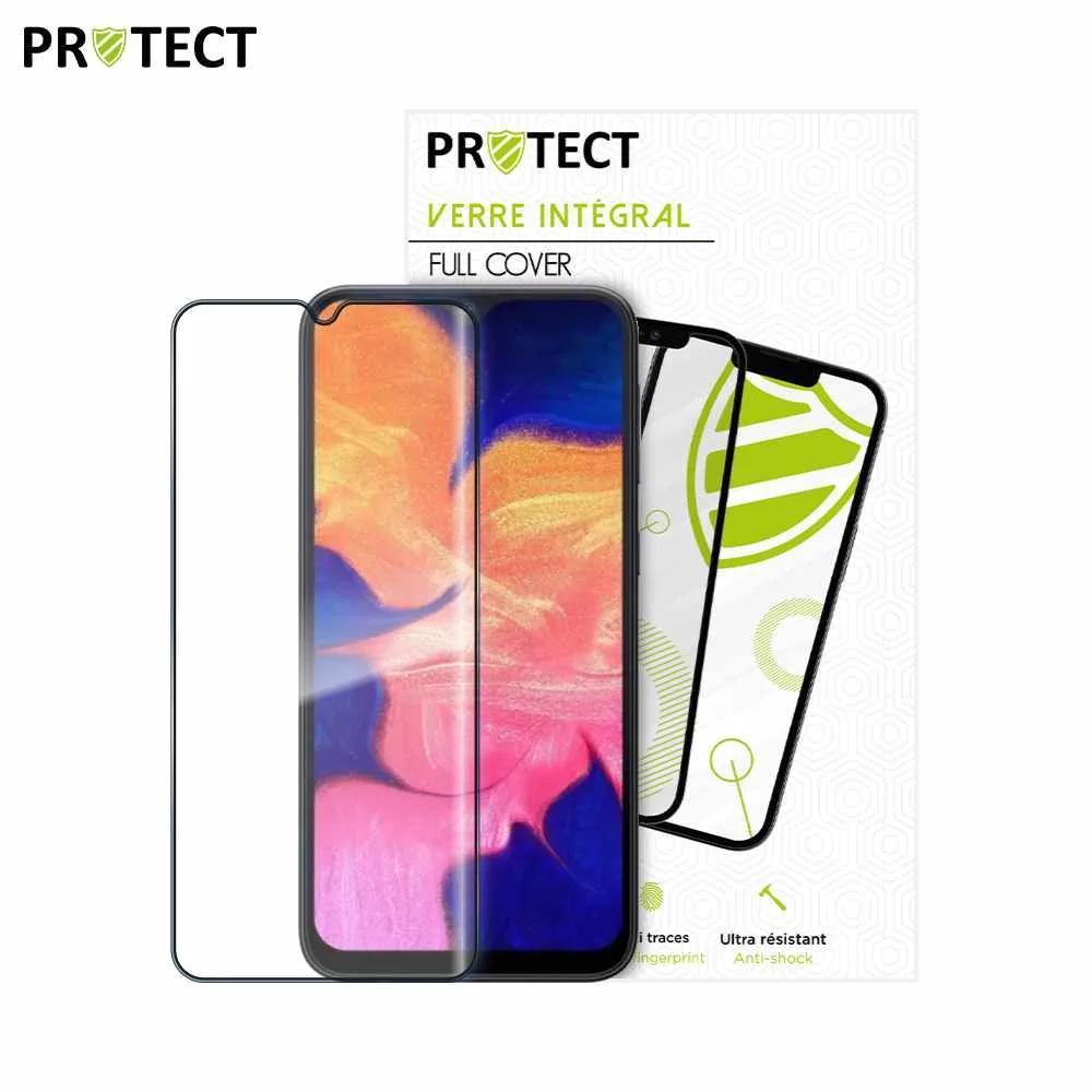 Verre Trempé Intégral PROTECT pour Samsung Galaxy A10 A105 Noir — vue 2