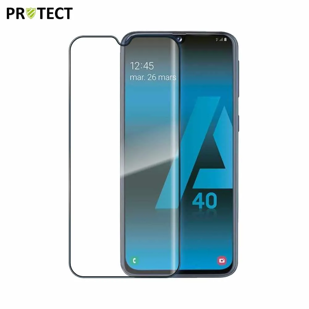 Verre Trempé Intégral PROTECT Samsung Galaxy A40 Noir