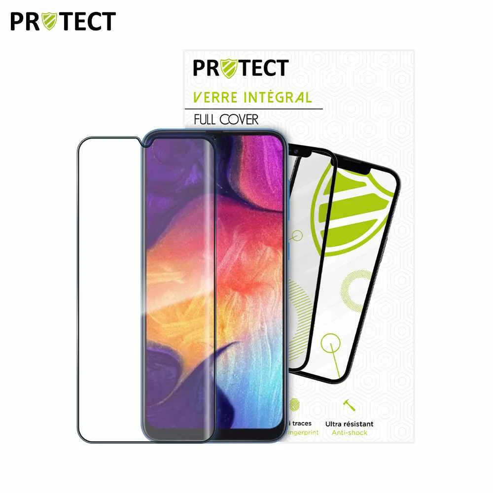 Verre Trempé Intégral PROTECT pour Samsung Galaxy A50 A505 Noir — vue 2
