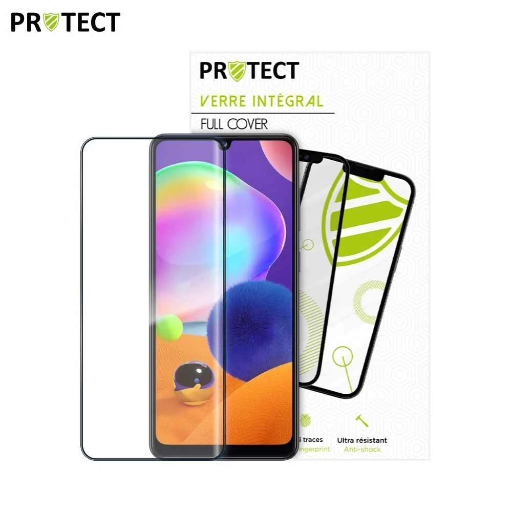 Verre Trempé Intégral PROTECT pour Samsung Galaxy A31 A315 Noir — vue 2