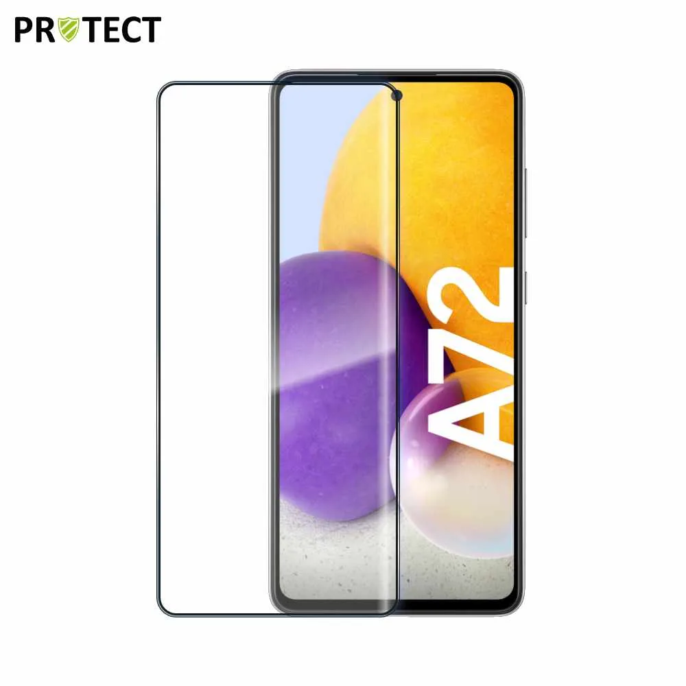 Verre Trempé Intégral PROTECT Samsung Galaxy A72 4G & A72 5G Noir