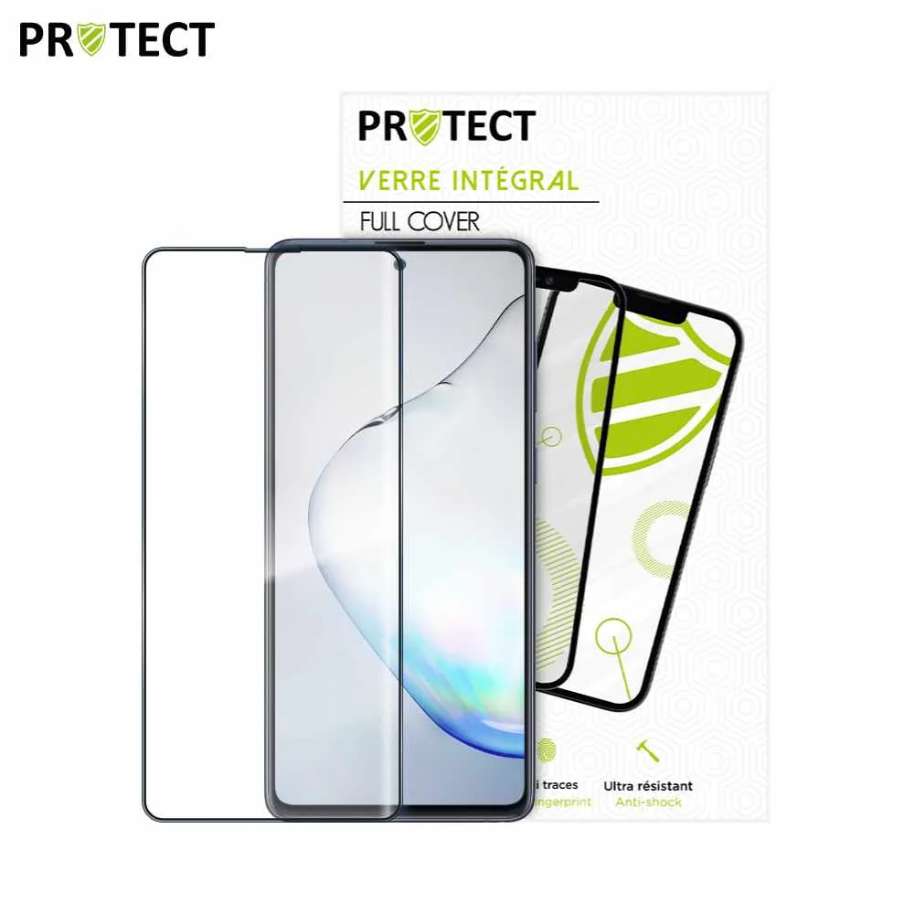 Verre Trempé Intégral PROTECT pour Samsung Galaxy Note 10 Lite N770 Noir — vue 2