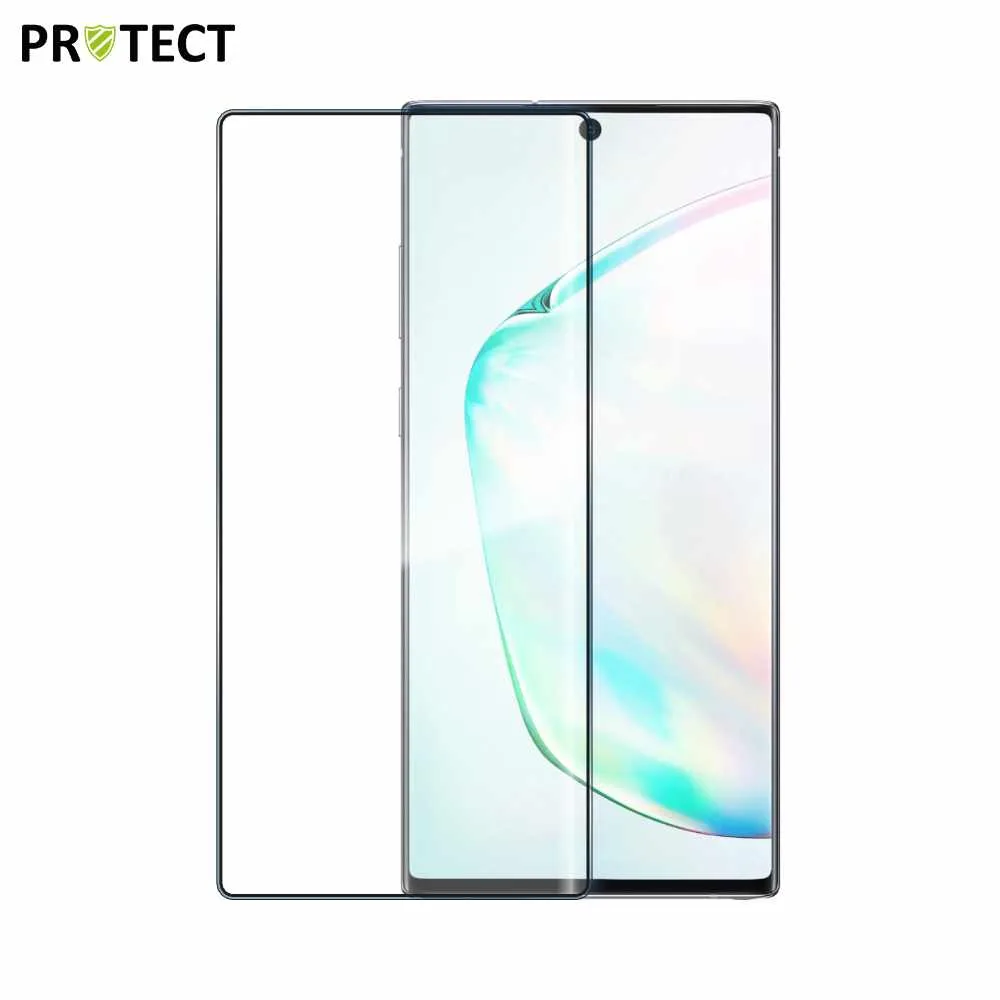 Verre Trempé Intégral PROTECT pour Samsung Galaxy Note 10 Plus N975 Noir