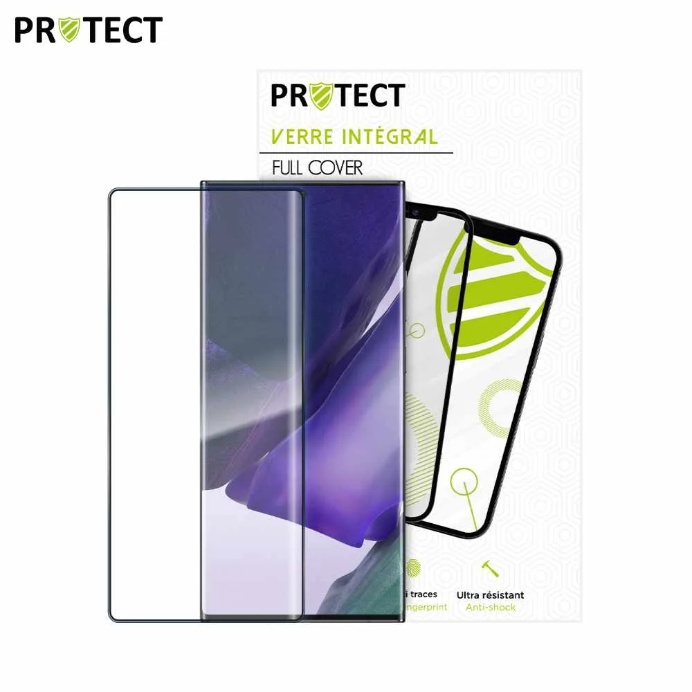 Verre Trempé Intégral PROTECT pour Samsung Galaxy Note 20 Ultra 5G N986 & Note 20 Ultra N985 Noir — vue 2