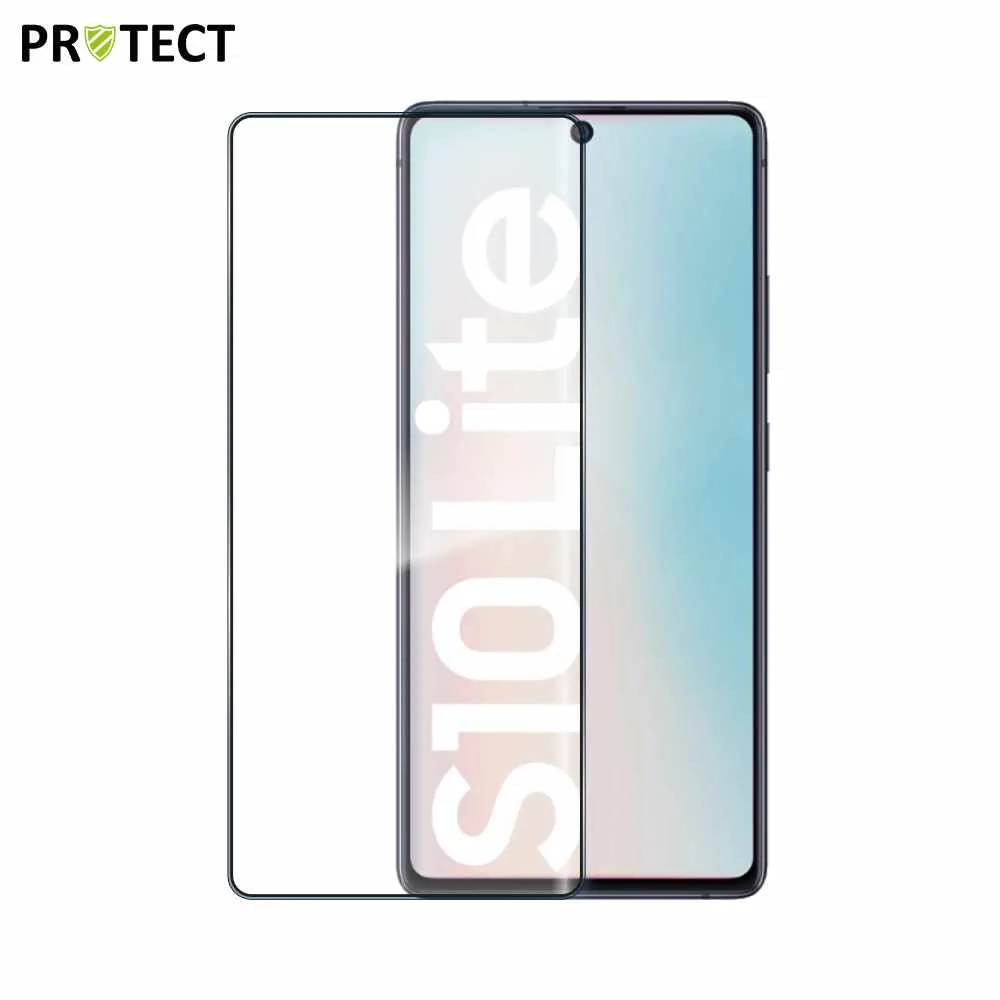 Verre Trempé Intégral PROTECT pour Samsung Galaxy S10 Lite G770 Noir