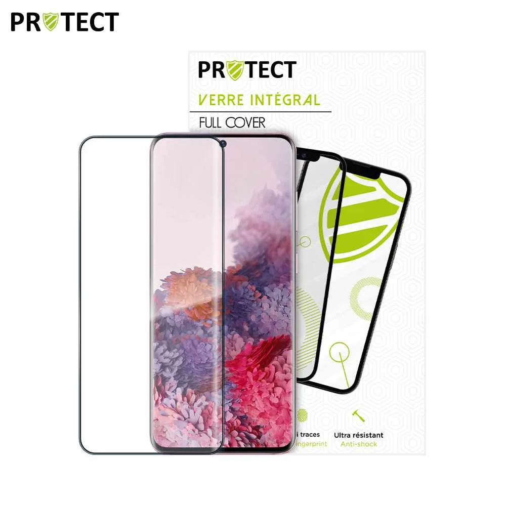 Verre Trempé Intégral PROTECT pour Samsung Galaxy S20 G980 & S20 5G G981 Noir — vue 2