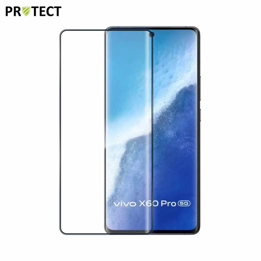 Verre Trempé Intégral PROTECT pour Vivo X60 Pro Noir