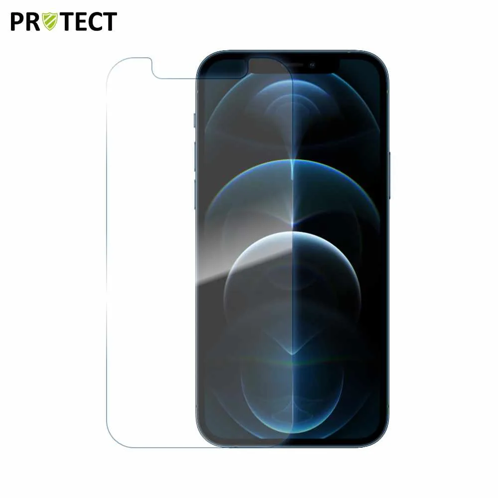 Pack Verre Trempé Classique PROTECT pour Apple iPhone 12 & 12 Pro x10 Transparent