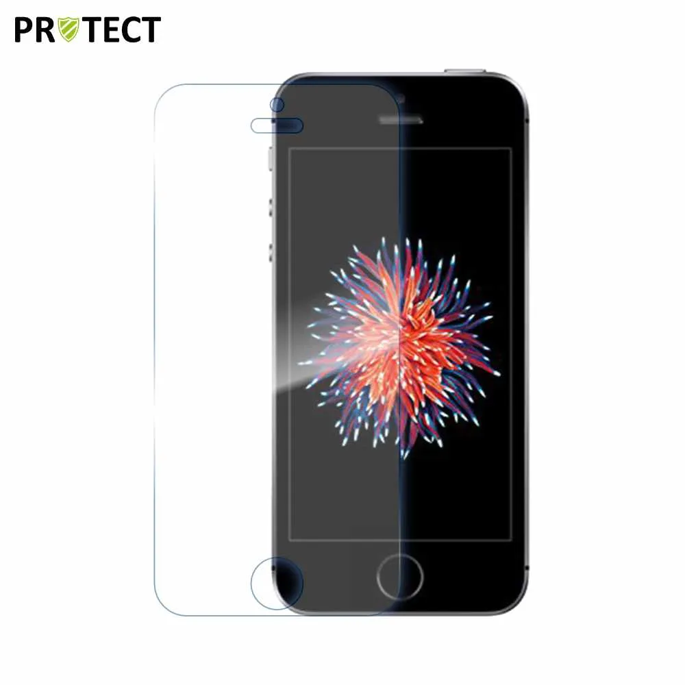 Pack Verre Trempé Classique PROTECT pour Apple iPhone 5S & SE (1er Gen) x10 Transparent