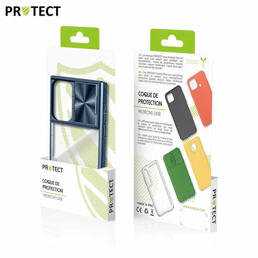 Coque de Protection IE027 PROTECT pour Samsung Galaxy S22 Ultra S908 Bleu Marine — vue 2