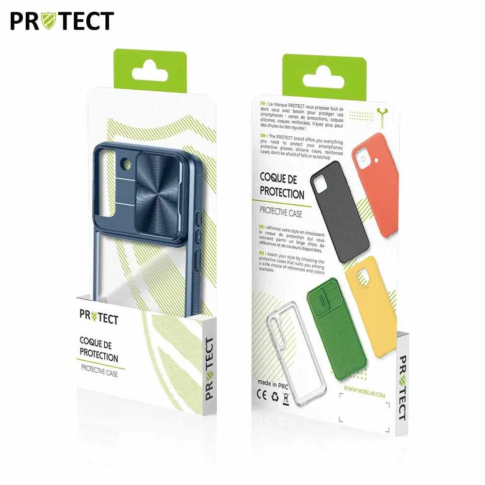 Coque de Protection IE027 PROTECT pour Samsung Galaxy S21 FE G990 Bleu Marine — vue 2