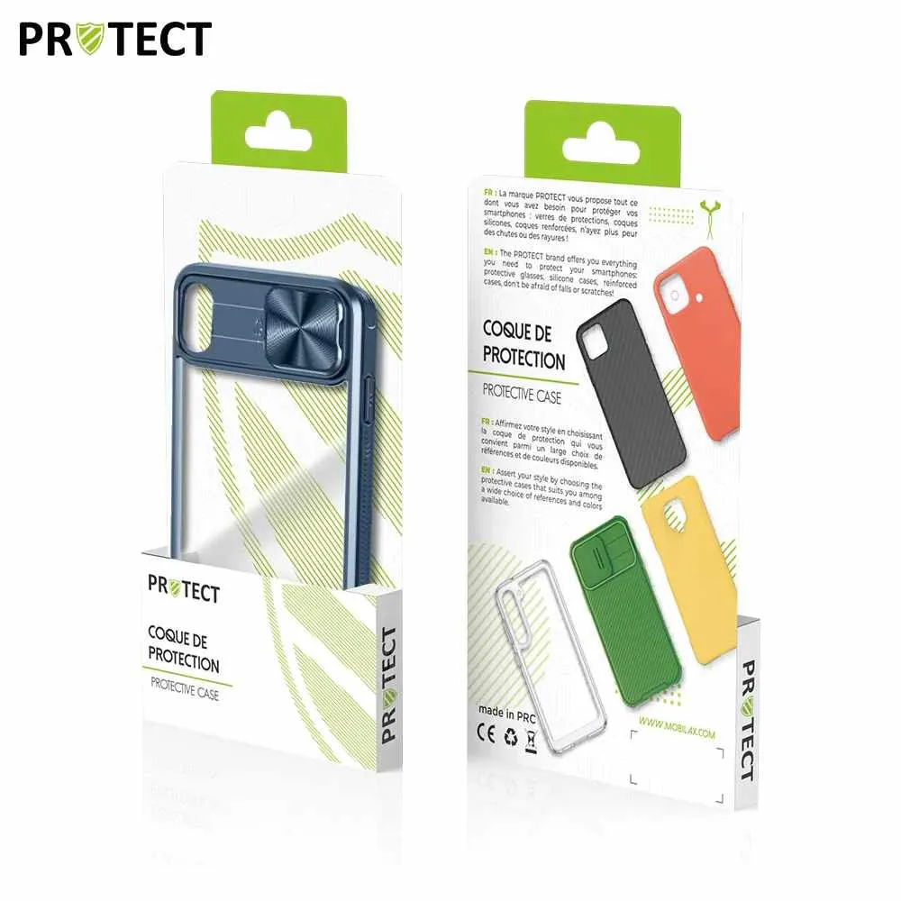 Coque de Protection IE027 PROTECT pour Apple iPhone X & XS Bleu Marine — vue 2