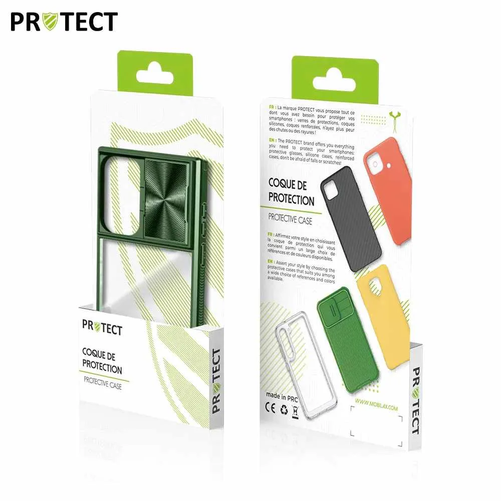 Coque de Protection IE027 PROTECT pour Samsung Galaxy S23 Ultra 5G S918 Vert Foncé — vue 2