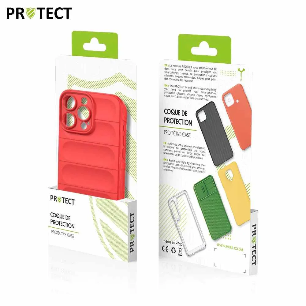 Coque de Protection IX008 PROTECT pour Apple iPhone 14 Pro Rouge — vue 2