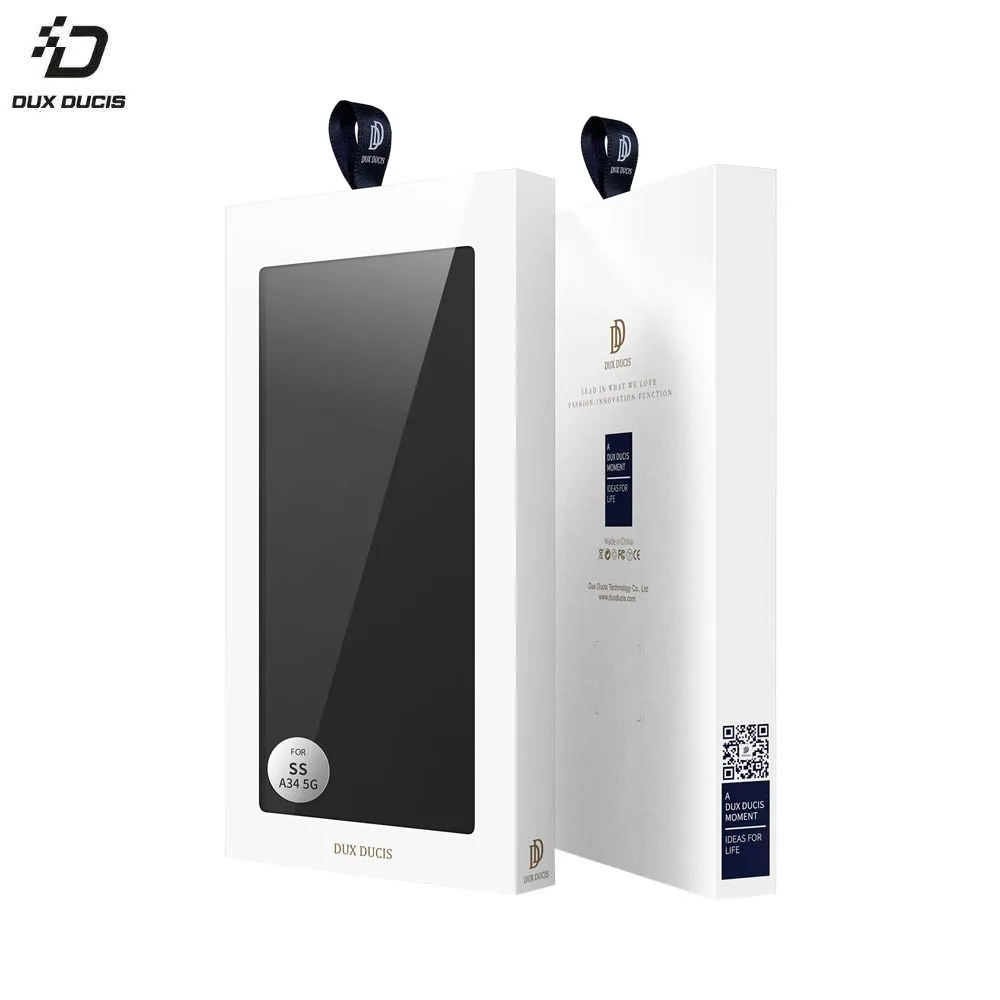 Housse de Protection Skin Pro Dux Ducis pour Samsung Galaxy A34 5G A346 Noir — vue 2