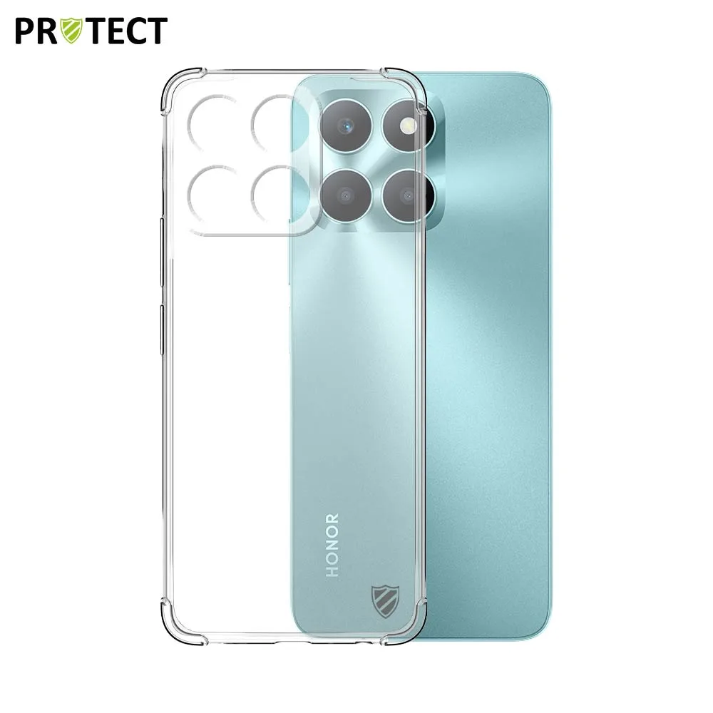 Coque Silicone Renforcée PROTECT pour Honor X6a Transparent