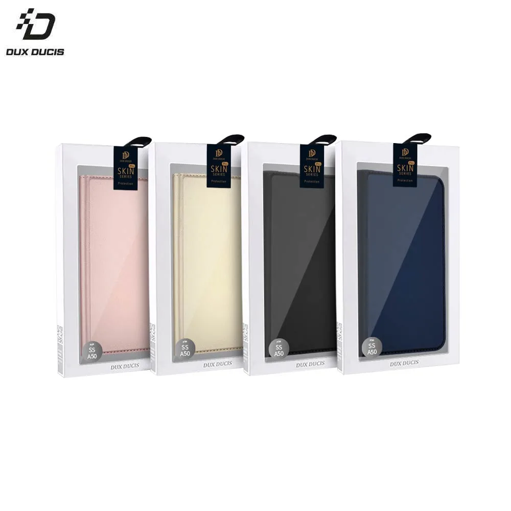 Housse de Protection Skin Pro Dux Ducis pour Samsung Galaxy A30S A307, A50 A505 & A50S A507 Bleu — vue 2