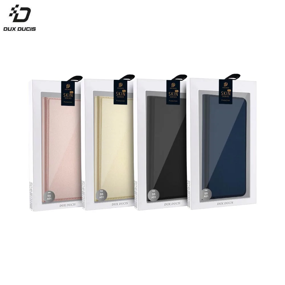 Housse de Protection Skin Pro Dux Ducis pour Samsung Galaxy A51 A515 Bleu — vue 2